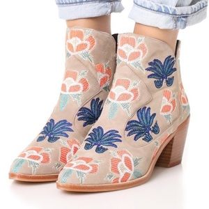 Rebecca Minkoff Lulu Too Embroidered Booties